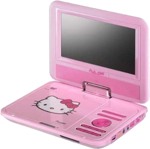 Hello Kitty HED001U Portable DVD 7